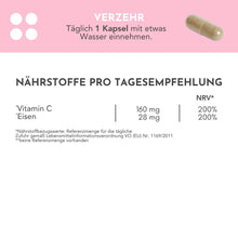 Lade das Bild in den Galerie-Viewer, EISENPOWER (Eisen + Vitamin C) CARI Nutrition