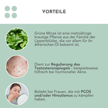 Lade das Bild in den Galerie-Viewer, BIO GRÜNE MINZE TEE - Pyramidenteebeutel CARI Nutrition