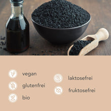 Lade das Bild in den Galerie-Viewer, MGC® Bio Schwarzkümmelöl Kapseln CARI Nutrition
