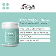 Lade das Bild in den Galerie-Viewer, Zyklositol 90 Tage | Myo- und D-Chiro-Inositol + Folsäure CARI Nutrition