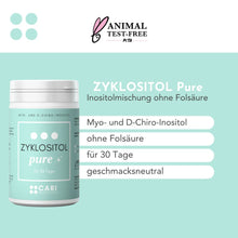 Lade das Bild in den Galerie-Viewer, ZYKLOSITOL PURE - Inositol ohne Folat CARI Nutrition