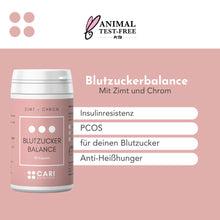 Lade das Bild in den Galerie-Viewer, BLUTZUCKERBALANCE Nahrungsmittel, Getränke & Tabak CARI Nutrition