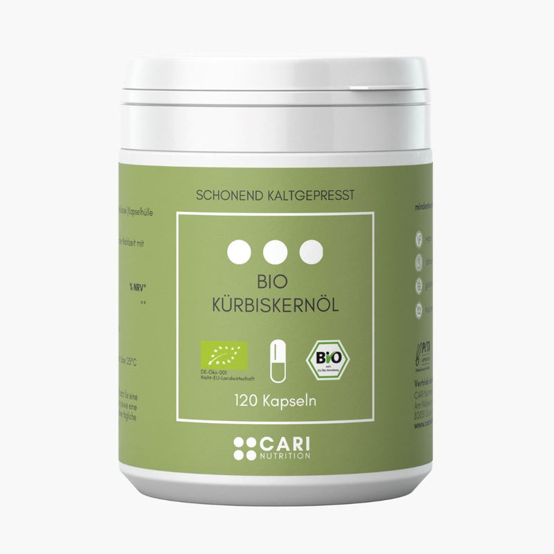 MGC® Bio Kürbiskernöl Kapseln CARI Nutrition