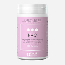 Lade das Bild in den Galerie-Viewer, N-Acetylcystein (NAC) 650 mg CARI Nutrition 1er