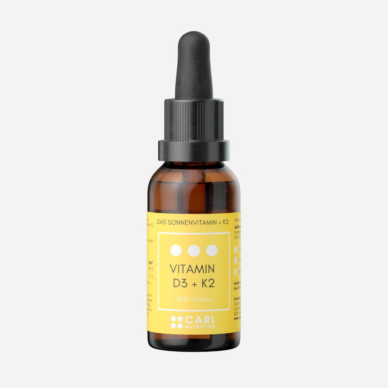 SONNENVITAMIN D3 + K2 CARI Nutrition 1er
