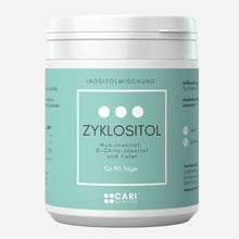 Lade das Bild in den Galerie-Viewer, Zyklositol 90 Tage | Myo- und D-Chiro-Inositol + Folsäure CARI Nutrition