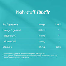 Lade das Bild in den Galerie-Viewer, OMEGA 3 + VITAMIN E CARI Nutrition