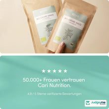 Lade das Bild in den Galerie-Viewer, BIO GRÜNE MINZE TEE - Pyramidenteebeutel CARI Nutrition