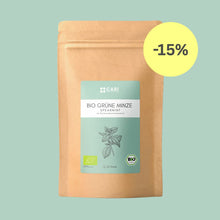 Lade das Bild in den Galerie-Viewer, BIO GRÜNE MINZE TEE - Pyramidenteebeutel Sale Pre Access 1er