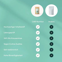 Lade das Bild in den Galerie-Viewer, BIO GRÜNE MINZE TEE Tees & Aufgüsse CARI Nutrition