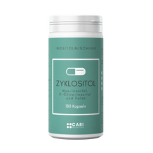 Lade das Bild in den Galerie-Viewer, ZYKLOSITOL - Myo- und D-Chiro-Inositol + aktive Folsäure CARI Nutrition 30 Tage Kapseln