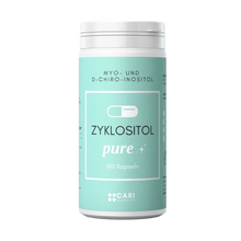 Lade das Bild in den Galerie-Viewer, ZYKLOSITOL PURE - Myo- und D-Chiro-Inositol CARI Nutrition 30 Tage Kapseln