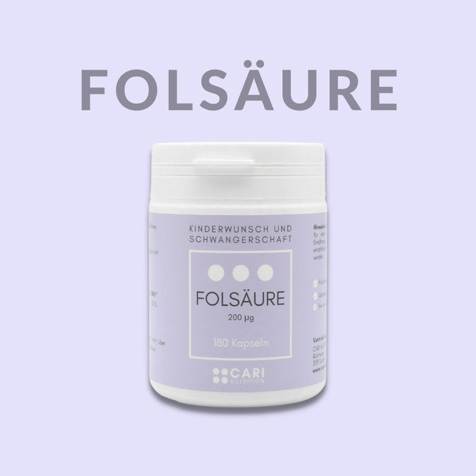 Folsäure - dein B-Vitamin für Kinderwunsch & Schwangerschaft