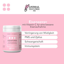 Lade das Bild in den Galerie-Viewer, EISENPOWER (Eisen + Vitamin C) CARI Nutrition 
