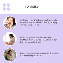Lade das Bild in den Galerie-Viewer, Folsäure (Folat) (200 µg) CARI Nutrition 
