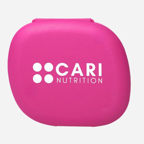 Pillenbox CARI Nutrition magenta 