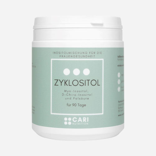 Zyklositol 90 Tage | Myo- und D-Chiro-Inositol + Folsäure CARI Nutrition 