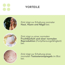 Lade das Bild in den Galerie-Viewer, Zinkbisglycinat (25 mg) + L-Histidin (25 mg) CARI Nutrition 
