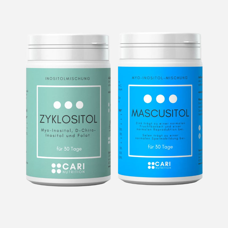 Fertilitäts Duo CARI Nutrition 1er Pulver 