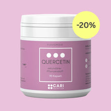 Lade das Bild in den Galerie-Viewer, QUERCETIN 500mg Kapseln CARI Nutrition 1er 
