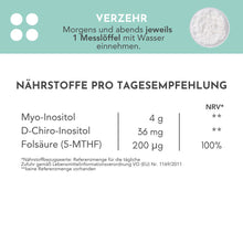 Lade das Bild in den Galerie-Viewer, ZYKLOSITOL - Inositol mit Folat CARI Nutrition 
