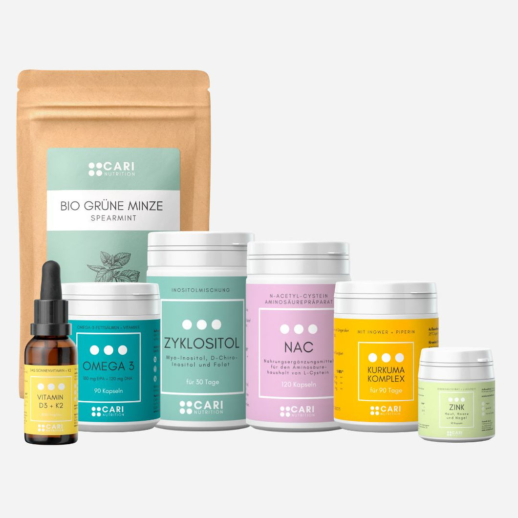 PCOS Starter Paket CARI Nutrition Pulver 