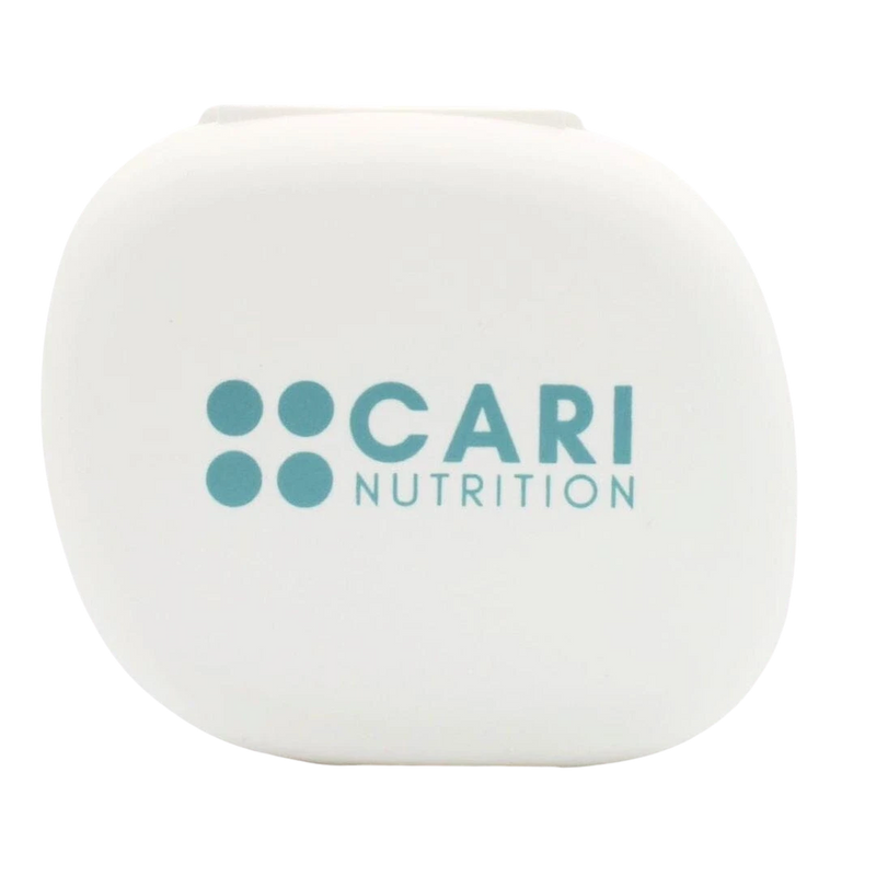 Pillenbox CARI Nutrition weiß 