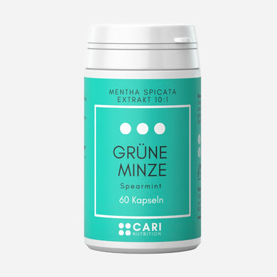 Grüne Minze Kapseln CARI Nutrition 1er 