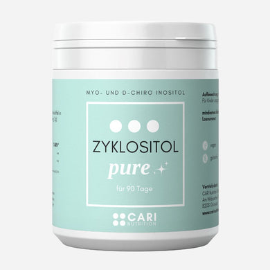 Zyklositol PURE 90 Tage - ohne Folsäure | Myo- und D-Chiro-Inositol CARI Nutrition 