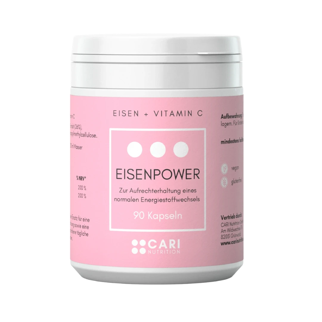 EISENPOWER (Eisen + Vitamin C) CARI Nutrition 1er 
