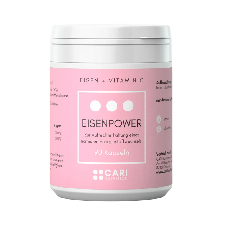 EISENPOWER (Eisen + Vitamin C) CARI Nutrition 1er 