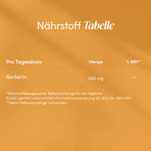 Lade das Bild in den Galerie-Viewer, Berberin (500mg) CARI Nutrition 
