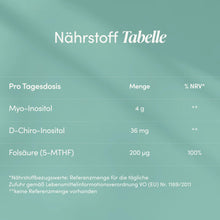 Lade das Bild in den Galerie-Viewer, ZYKLOSITOL - Myo- und D-Chiro-Inositol + aktive Folsäure CARI Nutrition 
