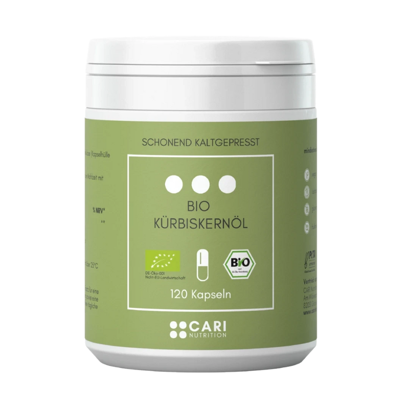 MGC® Bio Kürbiskernöl Kapseln CARI Nutrition 1er 