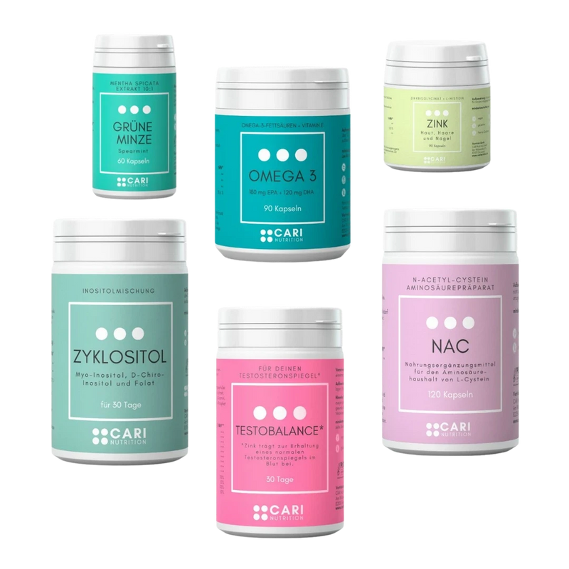 PCOS Essentials Bundle CARI Nutrition Pulver 