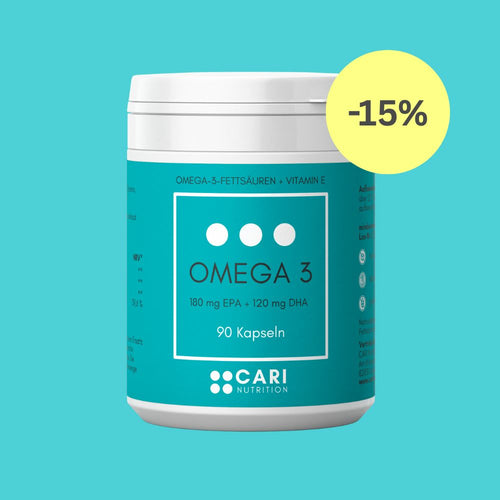 OMEGA 3 (180 mg EPA + 120 mg DHA) + VITAMIN E Sale Pre Access 1er 