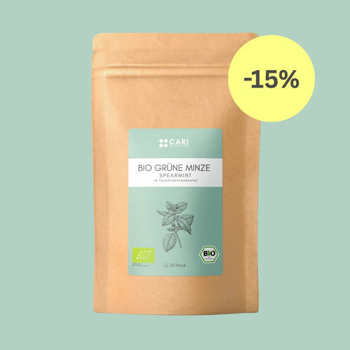 BIO GRÜNE MINZE TEE - Pyramidenteebeutel Sale Pre Access 1er 