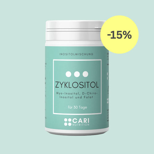 ZYKLOSITOL - Inositol mit Folat CARI Nutrition 30 Tage Pulver 