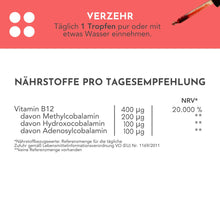 Lade das Bild in den Galerie-Viewer, Vitamin B12 CARI Nutrition 
