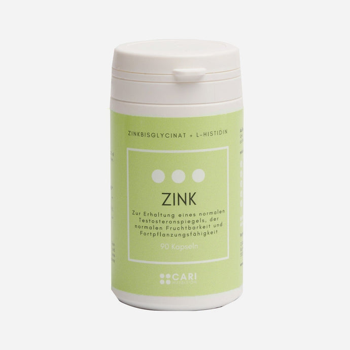 Zinkbisglycinat (25 mg) + L-Histidin (25 mg) CARI Nutrition 1er 